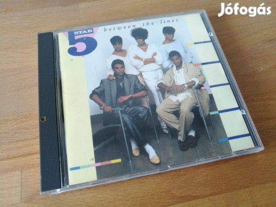 Five Star - Between the lines (RCA, USA, 1987, CD)