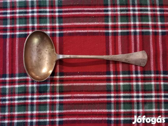 Fix ÁR Merőkanál Szószhoz Antik Ezüst 18.5cm Angol Fazon 79gr