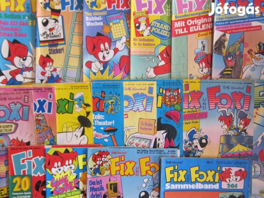 Fix und Foxi - kölföldi Képregény - 20 db