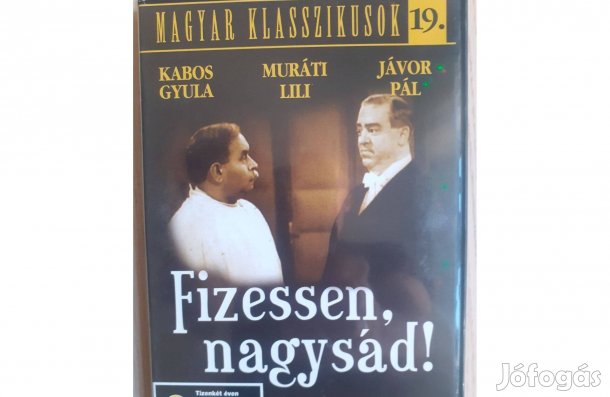 Fizessen nagysád - Régi magyar DVD film