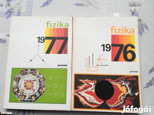 Fizika 1976 és 1977 együtt 1500 Ft