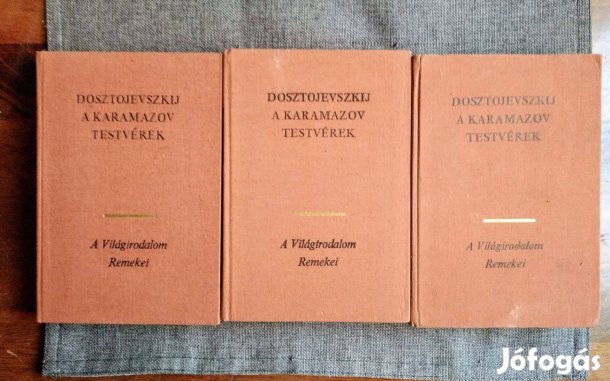 Fjodor Mihajlovics Dosztojevszkij A Karamazov testvérek I-III