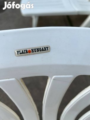 Flair magastámlás kerti székek - eladó