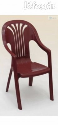 Flair műanyag szék 6db