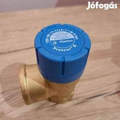 Flamco biztonsági szelep Prescor 1" - 8 bar