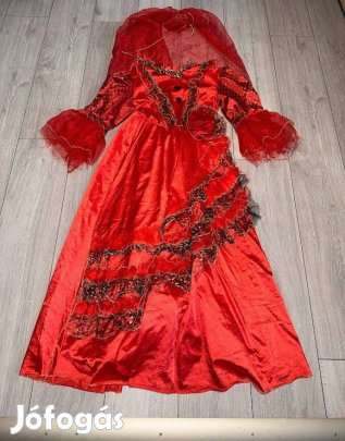 Flamenco jelmez 122 - 128 -es 7 - 8 év