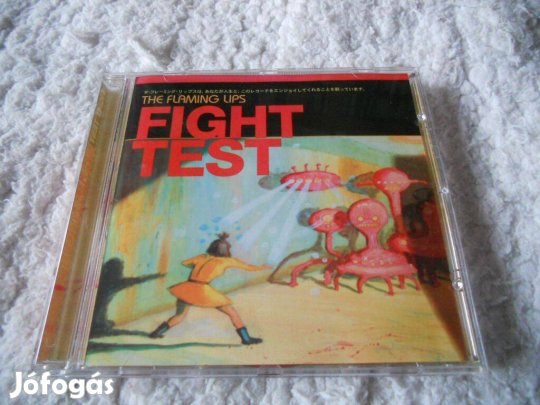 Flaming LIPS : Fight test CD ( Új) USA