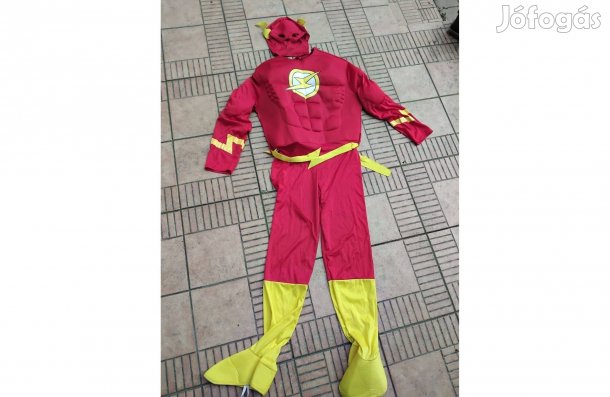 Flash farsangi felnőtt jelmez M L