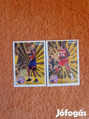 Fleer 1993-94 NBA Award Winner kosaras kártyák 2db