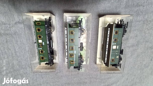 Fleischmann 3 db birodalmi kocsik HO