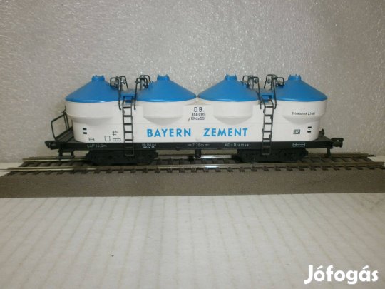 Fleischmann - DB " Bayern" zementszálító teher kocsi - H0 - ( W-55)