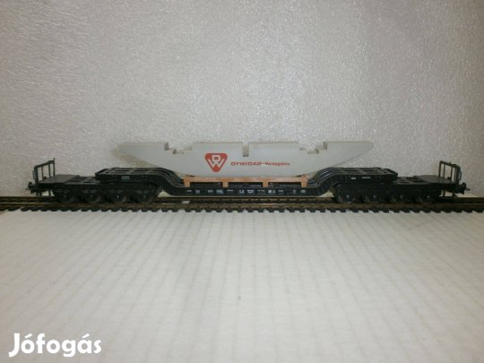 Fleischmann - DB - spec. 8 -teng. teher kocsi - H0 - fém !!