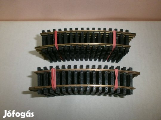 Fleischmann - íves sin R 415/15° - H0 - 10 db. - ( S-27)