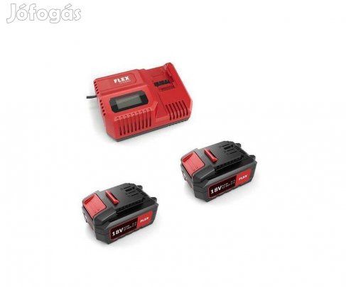 Flex 18V / 5.0Ah akkucsomag töltővel