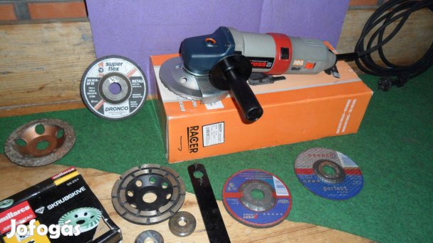 Flex ipari kör kapcsolós köszörű csiszoló fordszabályz. fém-fa stb