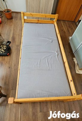 Flexa ágy matraccal (IKEA) 90x200