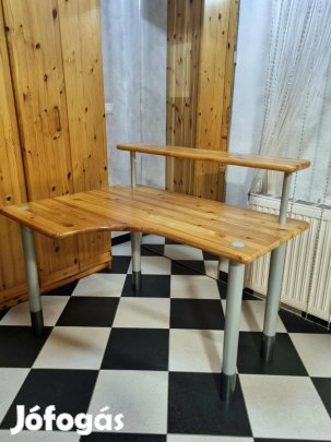 Flexa fenyő sarok íróasztal 122x109x89
