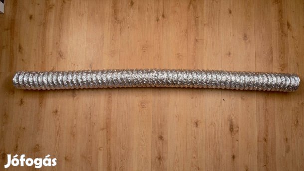 Flexibilis fém légcsatorna 100mm 1.5 méter hosszú