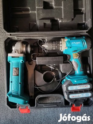 Flinke Akkus fúrógép és sarokcsiszoló