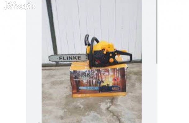 Flinke benzines láncfűrész 65ccm 4.9le Új fűrész fürész benzinmotoros