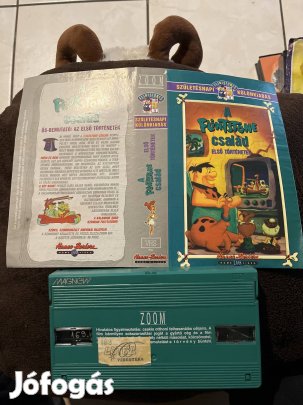 Flinstonék első történetek mese vhs 