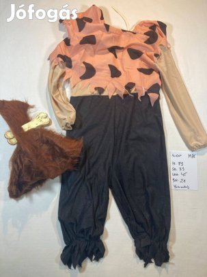 Flinstons jelmez, ősember jelmez, 4-6 év M86