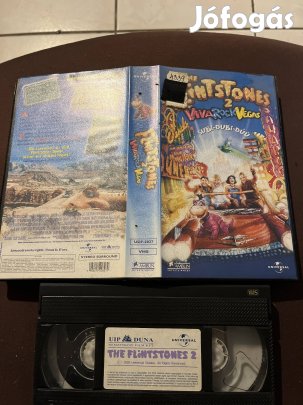 Flintstones 2 vigjáték vhs 