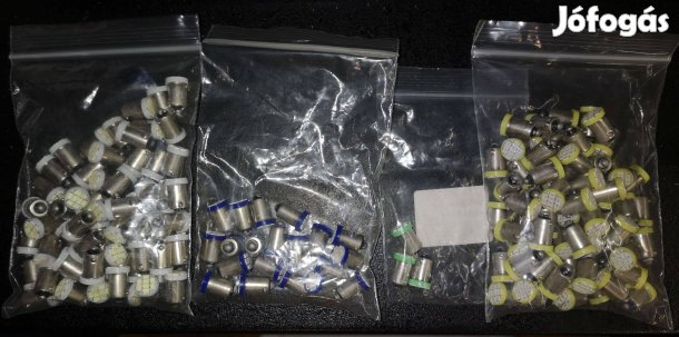 Flipper LED 6.3V bayonett BA9S csomagban Új