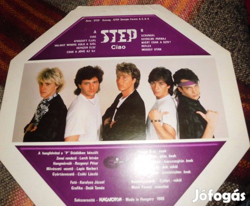 Flipper Öcsi / Step kultikus bakelit lemezek eladóak!