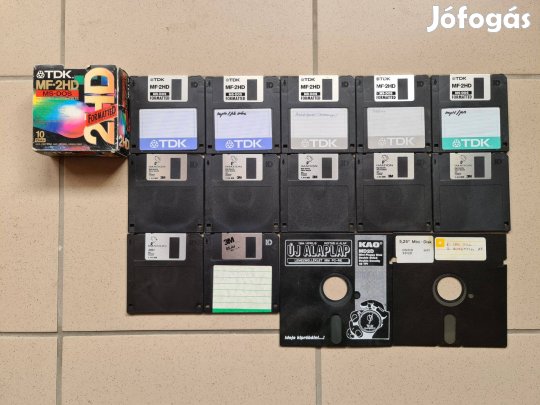 Floppy lemez adat lemez adat kazetta gyűjtemény