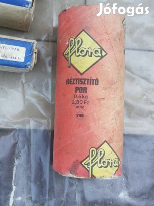 Flora kéztisztító por. 50-60 éves új !