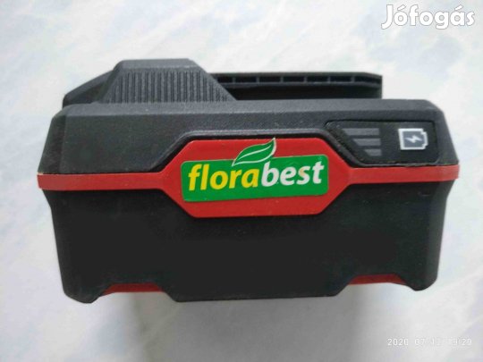 Florabest Fhsa 20 Li 20 Volt 4 Ah lithium-ion akkumulátor, új termék!