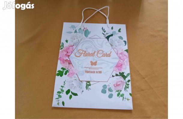 Floral Card ajándéktasak