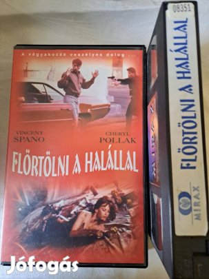 Flörtölni a halállal VHS - Nagy tokos