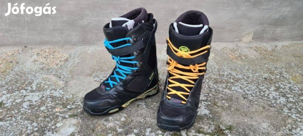 Flow Rift 42-es fekete/színes snowboard bakancs eladó