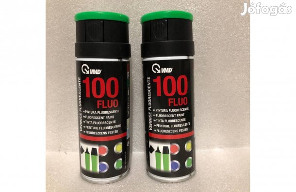 Fluoreszkáló - zöld festék spray 2x 400 ml