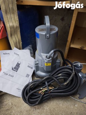 Flygt NX 3069 SH típusú szennyvíz búvár szivattyú eladó 