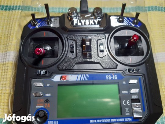 Flysky I6 6 csatornás távirányító 6 csatornás IA6B vevő etetőhajóhoz