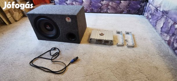 Focal mélyláda + DLS CA22 200W stereo erősítő