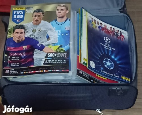 Foci kártyák és albumok 