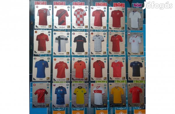 Foci mez (second skin) kártya Euro 2020 kick off 2021 Tavaszi akció