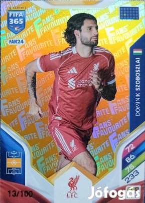 Focis kártya FIFA 365 adrenalin 2026 gyűjtemény kiárusítás.