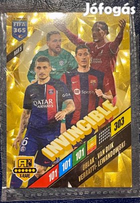 Focis kártya Invincible FIFA 365