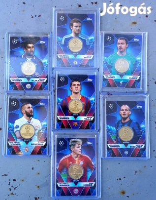 Focis kártya Match Attax 2026 teljes gyűjtemény darabra is.