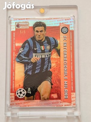 Focis kártya /5 Javier Zanetti