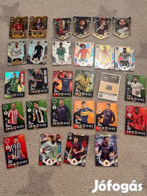 Fociskártyák vegyesen, golden baller