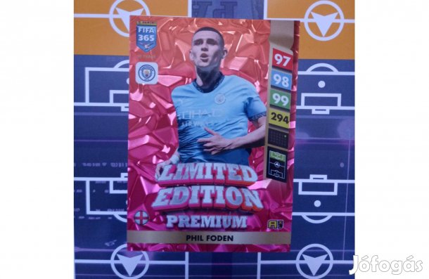 Foden (Manchester City) Panini Fifa 365 2025 Premium Limited kártya