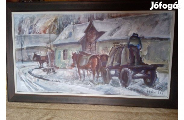Fodor József képcsarnokos festménye eladó