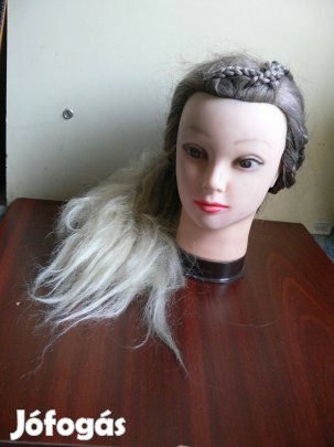 Fodrász babafej 2 db