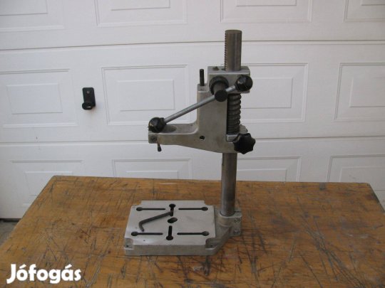 Fogasléces asztali fúrógép állvány 43mm Bosch, made in Germany
